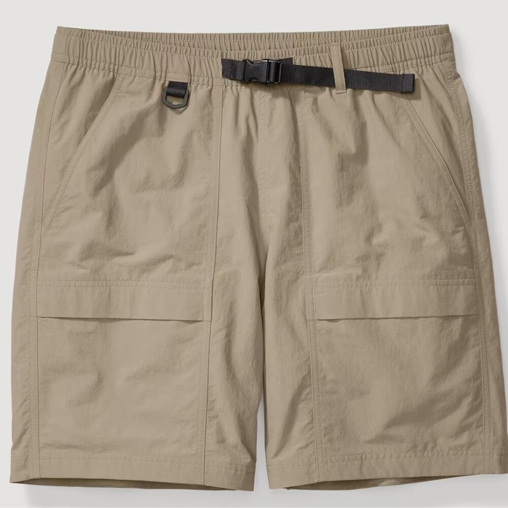 NWT Eddie Bauer Men's Bait Watch Belted Shorts, Small